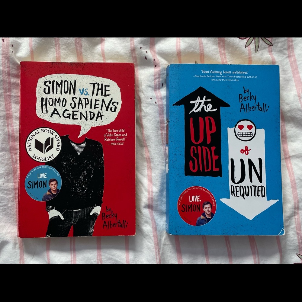 Simon vs. the Homo Sapiens Agenda & The Upside of Unrequited by Becky Albertalli